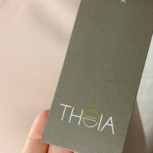 THEIA Ariana Midi Dress 6 Pink NWT - Picture 9 of 11